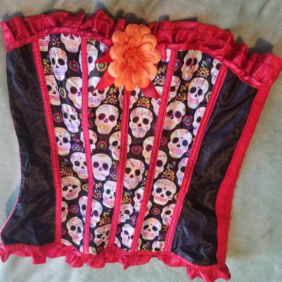 Day Of The Dead Girl Halloween set - Picture 2 of 8